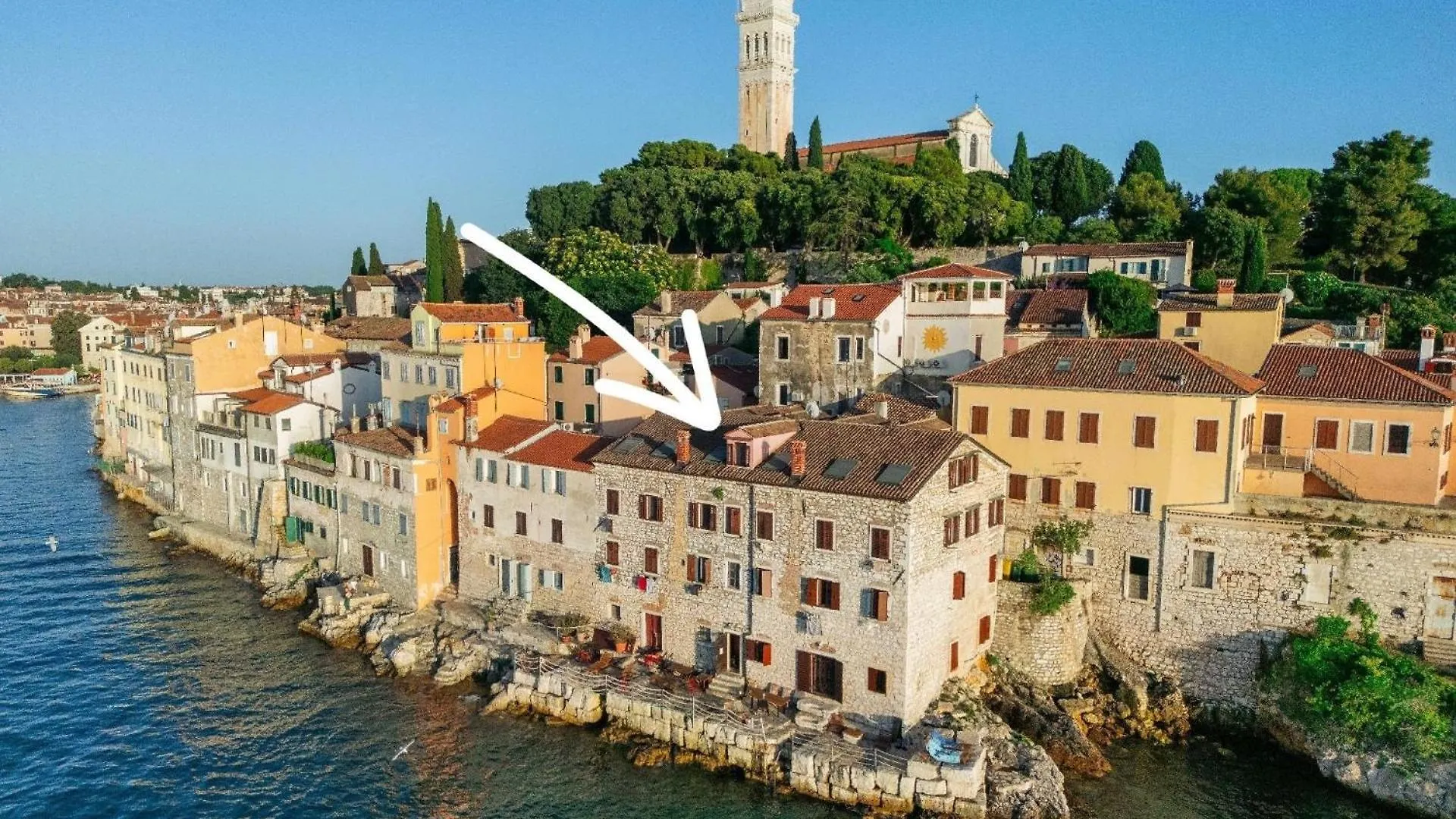 Ferienwohnung In Rovinj Mit Garten Und Terrasse Und Meerblick