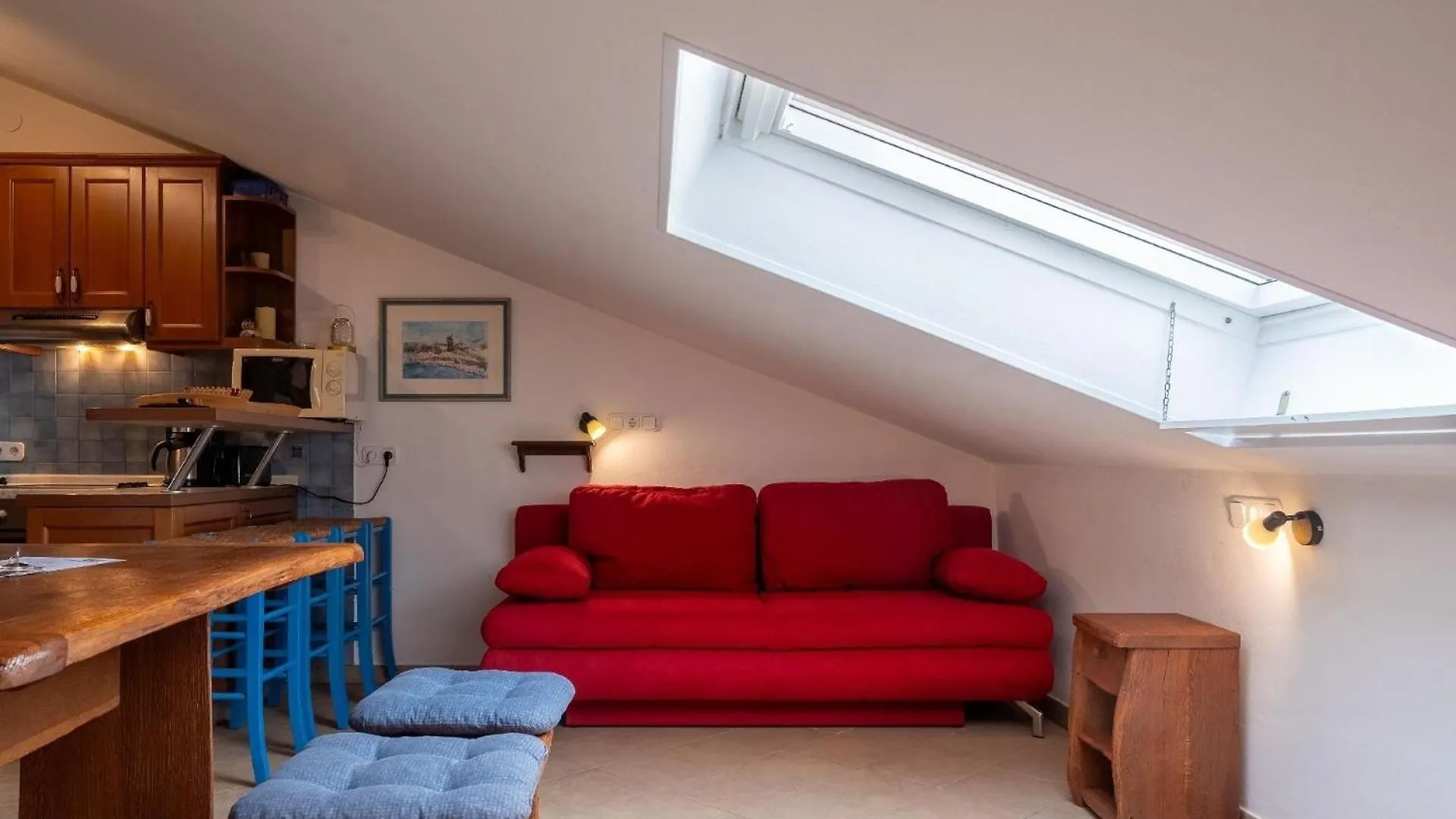 Ferienwohnung In Rovinj Mit Garten Und Terrasse Und Meerblick