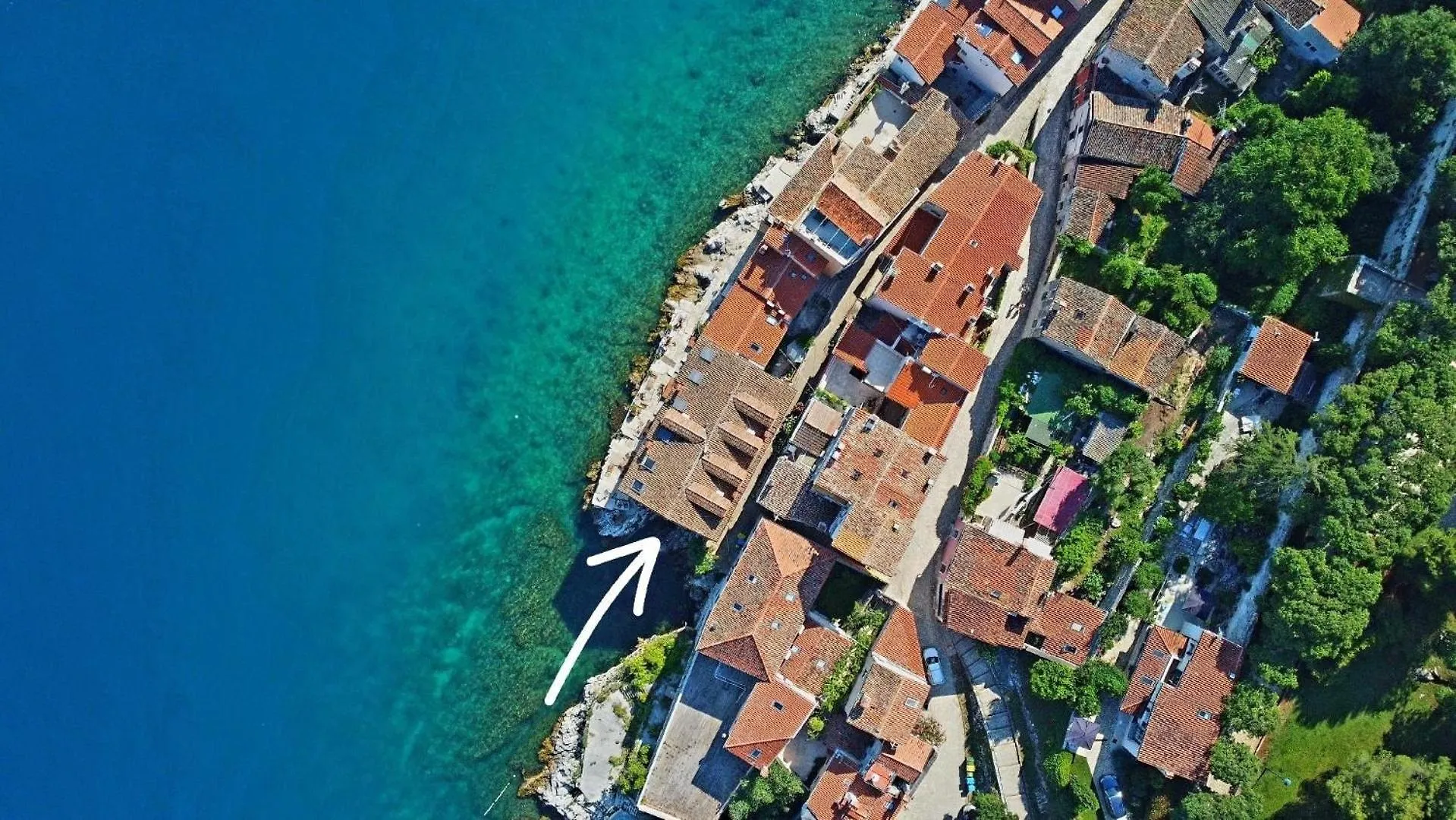Apartman Ferienwohnung In Rovinj Mit Garten Und Terrasse Und Meerblick